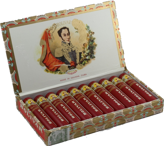 Bolivar Royal Coronas Puro Tubos 10’s