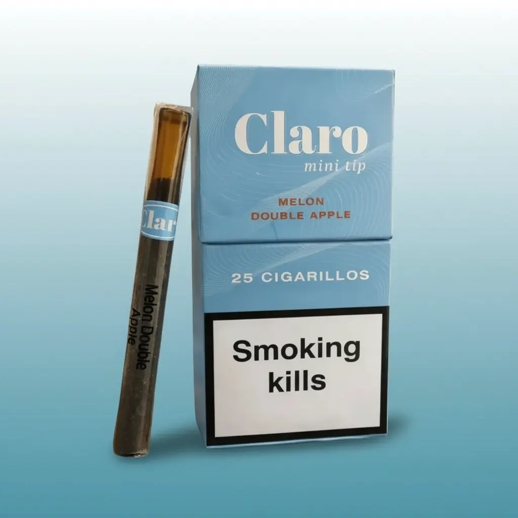 Claro Mini Tip Melon Double Apple Cigarillo – Elma