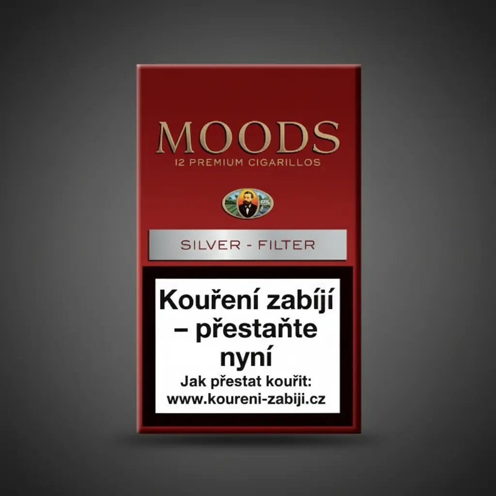 Dannemann Moods Silver Filter Sigarillo