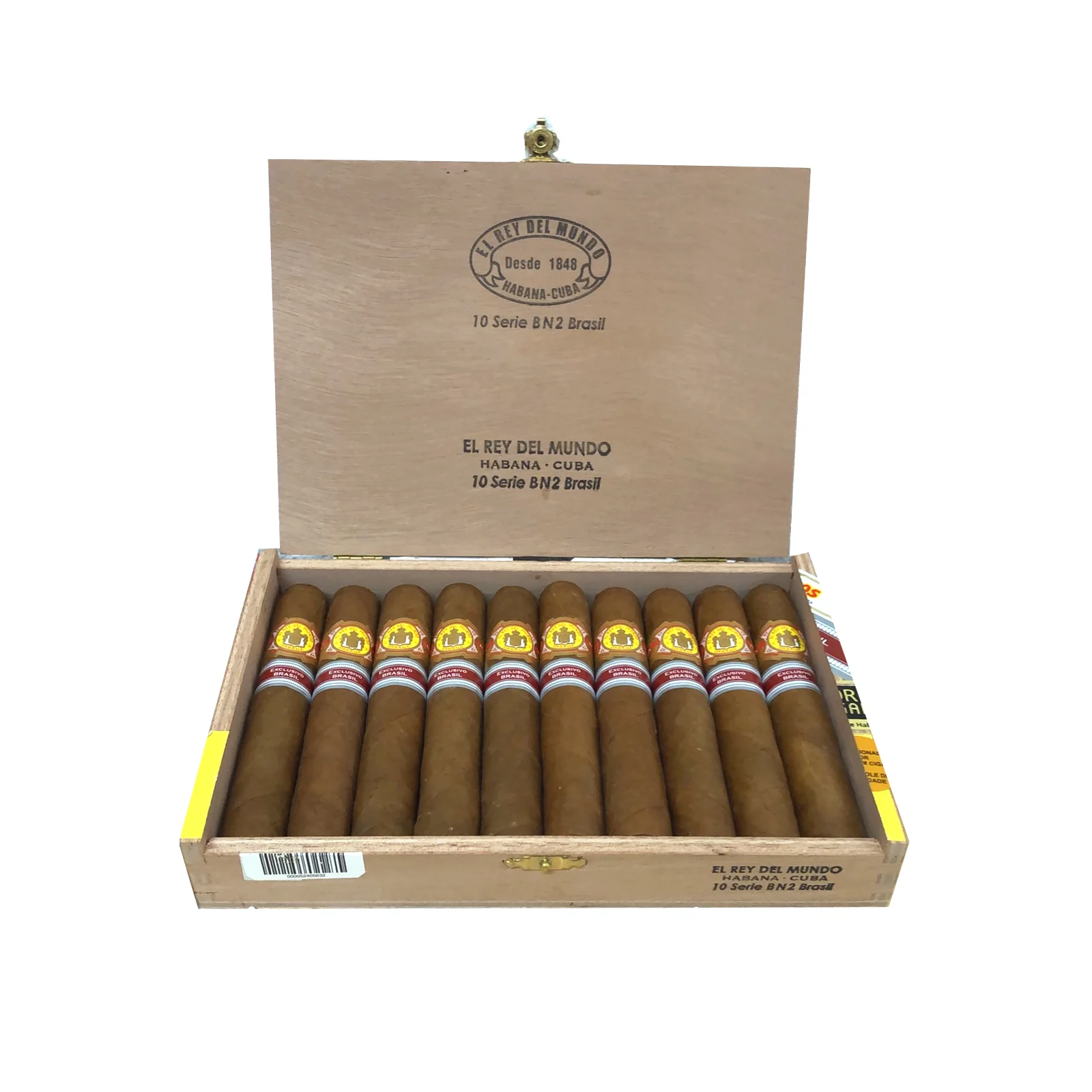 El Rey Del Mundo Serie B No.2 Puro 10’s