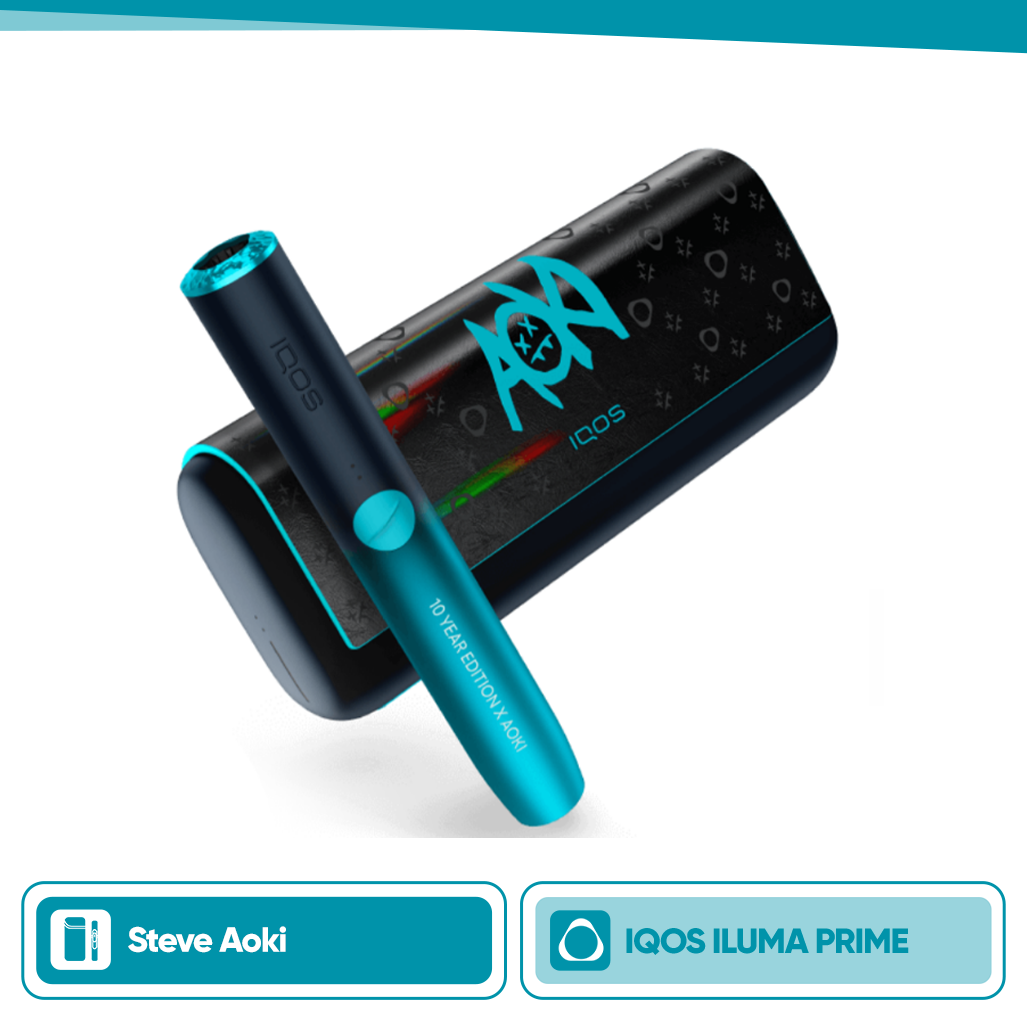 IQOS ILUMA PRIME x Steve Aoki