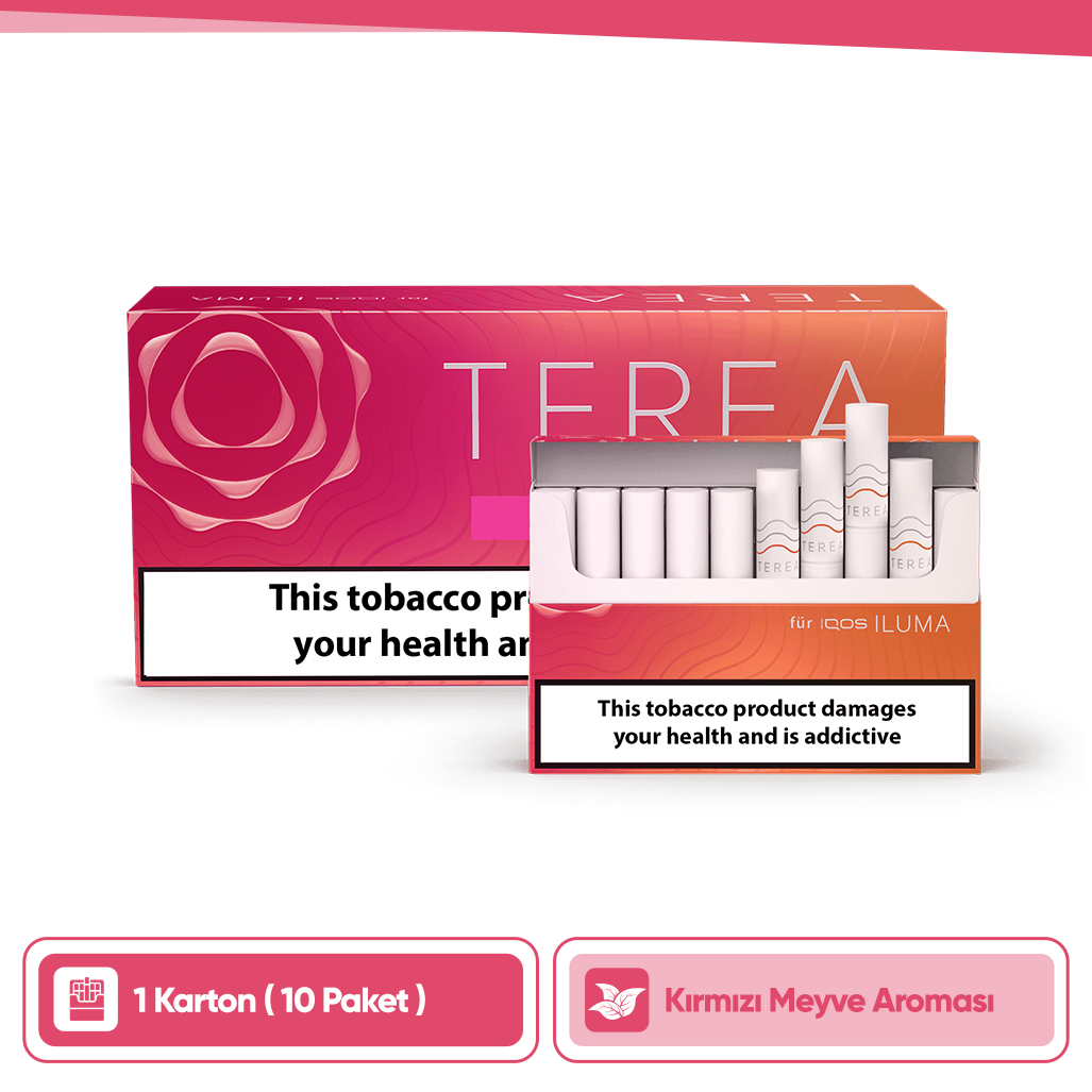 IQOS Terea Ruby Fuse (Patlatmalı, Avrupa)