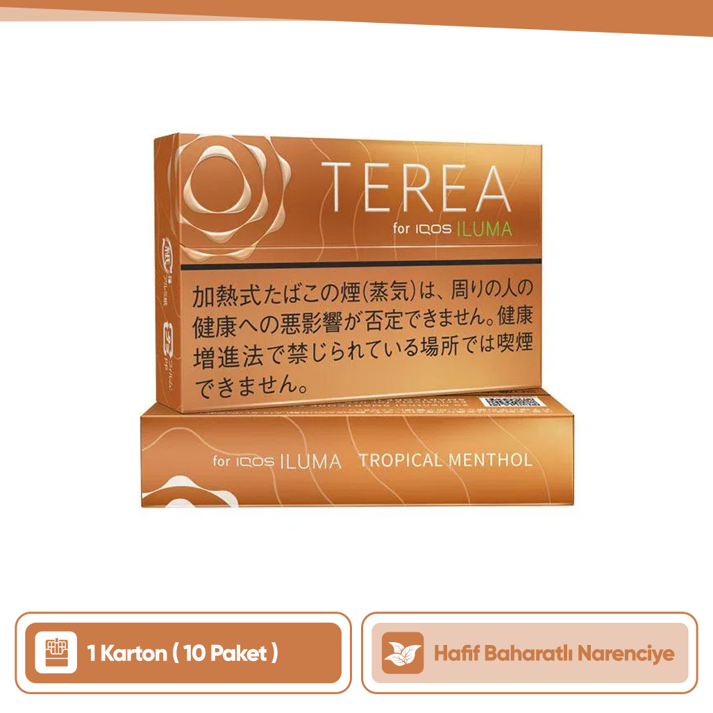 IQOS Terea Tropical Menthol (Japon)