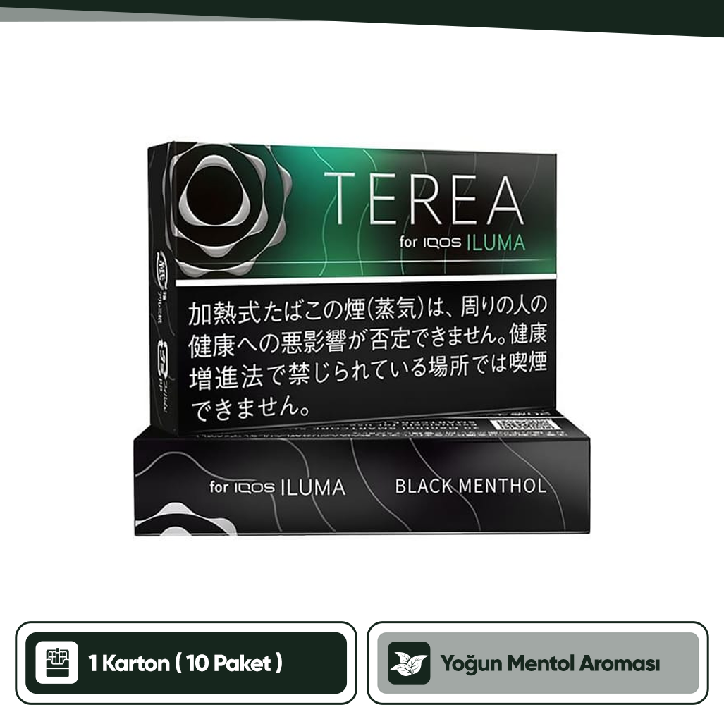 TEREA Black Menthol (Japon)